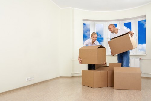 Moving service planning for removals in St Pancras