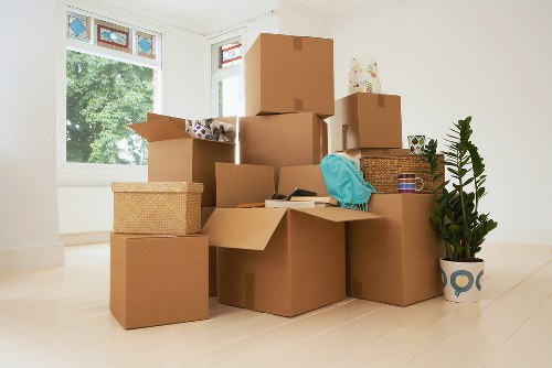 Trained staff handling storage items safely