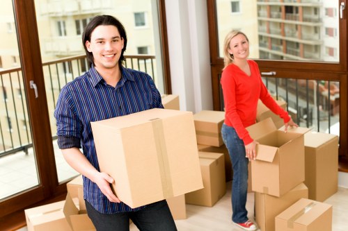 Seasonal household belongings stored safely in boxes