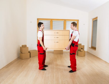 Organised home storage items in a modern St Pancras residence